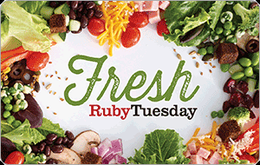 $25 RUBY TUESDAY eCard