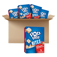 Pop-Tarts Baked Pastry Bites, Frosted Strawberry (5 Boxes, 25 Pouches)