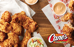 $100 RAISING CANE'S Gift Card (PHYSICAL)