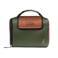 KANGA: Woody 12-Pack Kase Mate - Green/Woodgrain