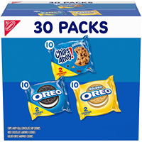 Nabisco Sweet Treats Cookie Variety Pack 30 Snack Packs (2 Cookies Per Pack)
