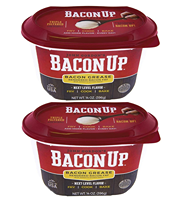 Bacon Up: 14 Ounce Bacon Grease for Cooking (2 Pack)