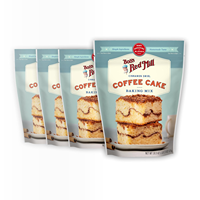 Bob's Red Mill Cinnamon Swirl Coffee Cake Baking Mix - 18.5 oz Bag (Pack of 4)