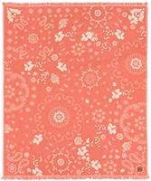 Slowtide Axel Beach Blanket 66in x 80in- Guava Pink