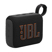 JBL Go4 Portable Bluetooth Waterproof Speaker - Black