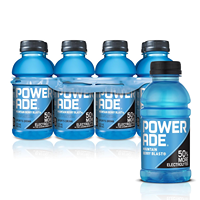 POWERADE Mountain Berry Blast Bottles, 12 fl oz, 8 Pack