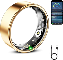 Mirlray Smart Ring (Rose Gold, 7)