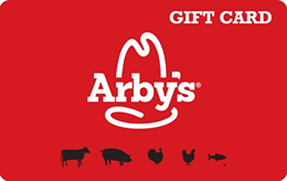 $50 ARBY (Physical) Gift Card