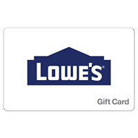 $100 Lowe's® Gift Card (PHYSICAL)