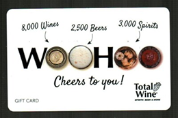 $100 TOTAL WINE Gift Card (PHYSICAL)